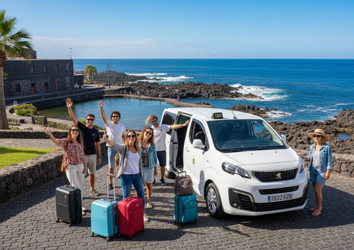 Taxi 9 plazas Tenerife
