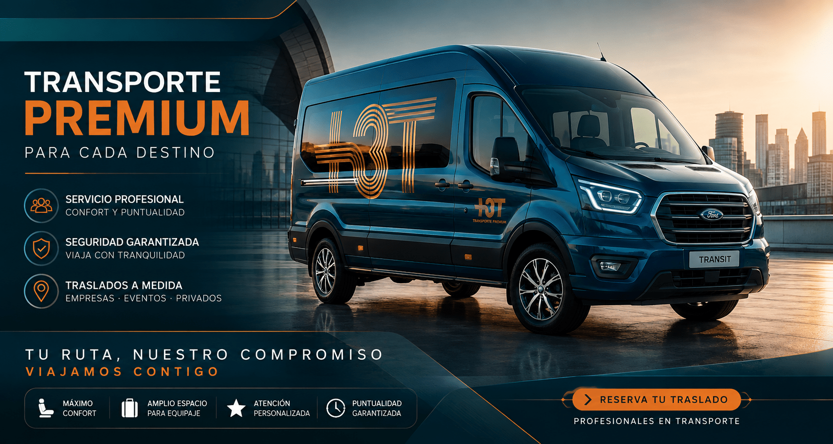 PLUS3T Transporte Premium