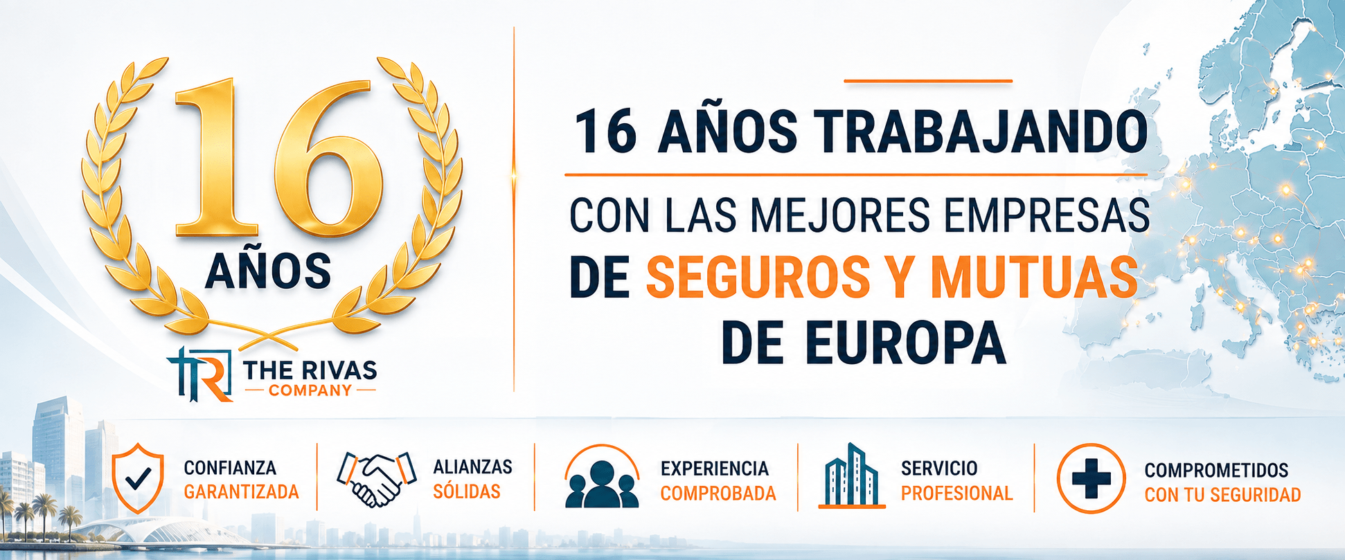16 años con las mejores empresas europeas.